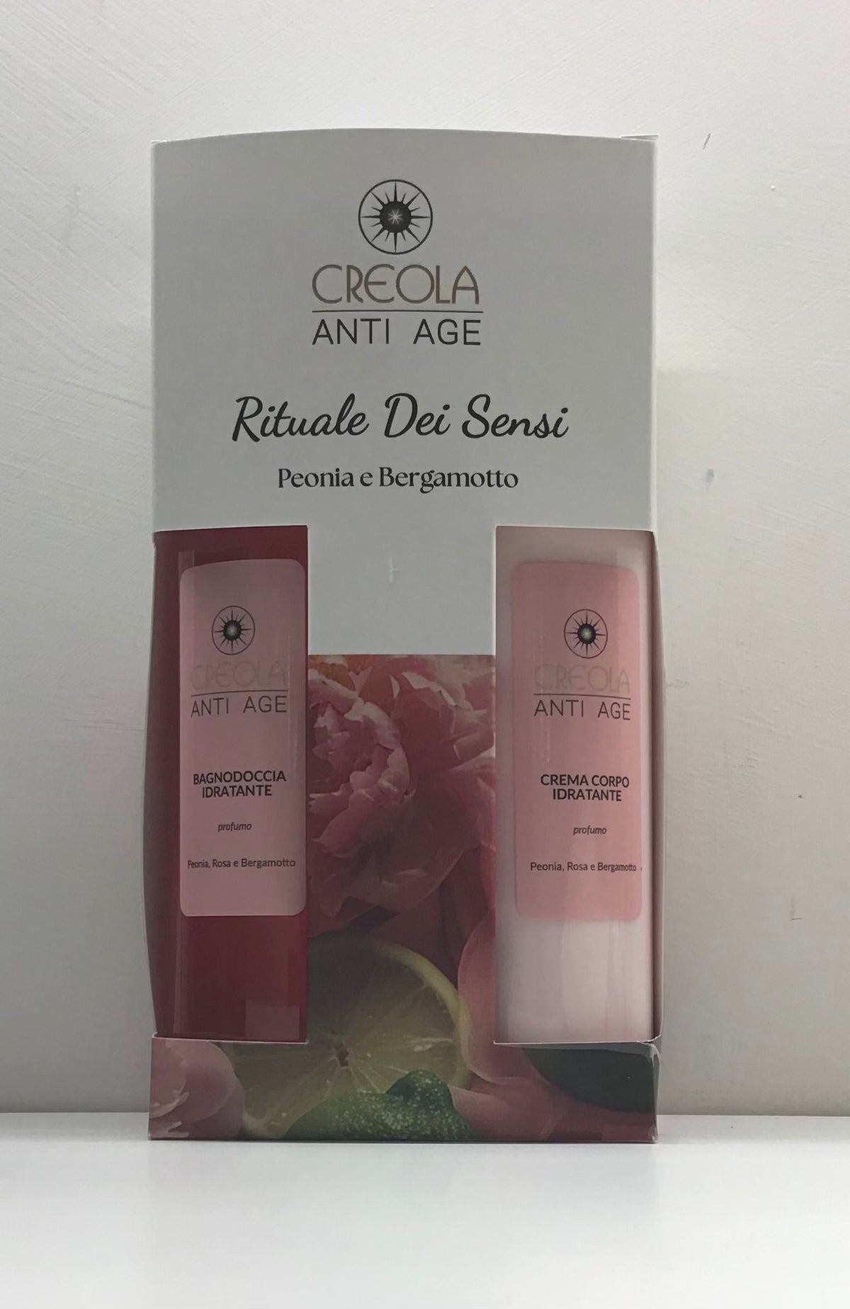 Kit Rituale Dei Sensi - Crema e Bagnodoccia peonia, rosa, bergamotto